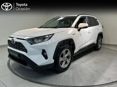 Usado Toyota RAV4 Hybrid Advance 218 HP (160 kW) 2020 Branco SUV