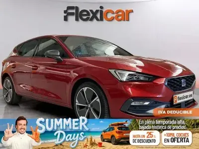 Usado Seat Leon FR 204 CV (150 kW) 2020 Rojo Berlina