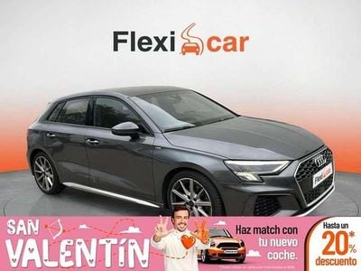 Usado Audi A3 Sportback S-Line 150 CV (110 kW) 2020 Gris Utilitario