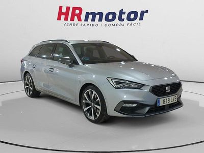 Usado Seat Leon FR 150 CV (110 kW) 2021 Negro