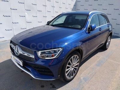 Usado Mercedes GLC200 163 CV (119 kW) 2021 Azul SUV