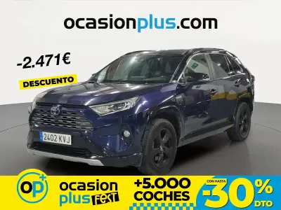 Begagnad Toyota RAV4 218 HK (160 kW) 2019 Blå SUV