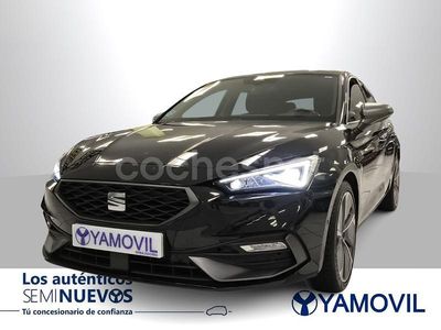 Negro Usado 2021 Seat Leon FR Berlina | 21.650 € (Un poco caro)