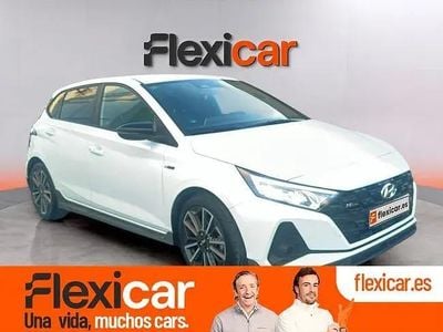 Begagnad Hyundai i20 N Line 100 HK (73 kW) 2021 Vit Halvkombi
