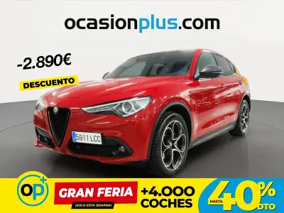 Usado Alfa Romeo Stelvio Executive 210 CV (154 kW) 2019 Rojo SUV