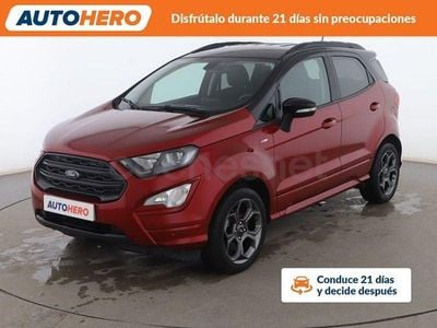 Rojo Usado 2019 Ford Ecosport ST-Line SUV | 12.199 € (Precio justo)