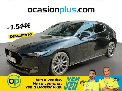 Usado Mazda 3 122 CV (89 kW) 2020 Negro Berlina