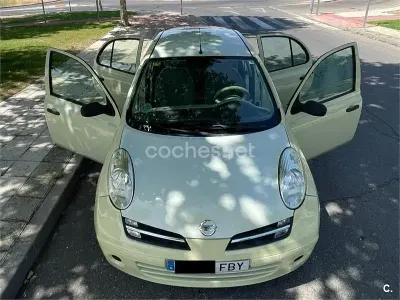 Usado Nissan Micra Visia+ 80 CV (58 kW) 2006 Amarillo Berlina