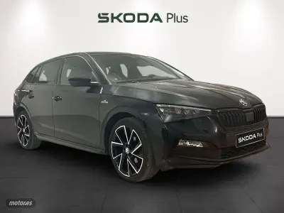 Usado Skoda Scala Monte Carlo 150 CV (110 kW) 2024 Negro Utilitario