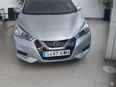 Usado Nissan Micra Acenta 71 CV (52 kW) 2019 Blanco Utilitario