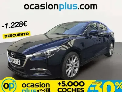 Occasion Mazda 3 Luxury 120 PK (88 kW) 2017 Zwart Hatchback