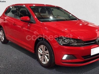Rojo Usado 2019 VW Polo Beats Berlina | 13.990 € (Precio justo)