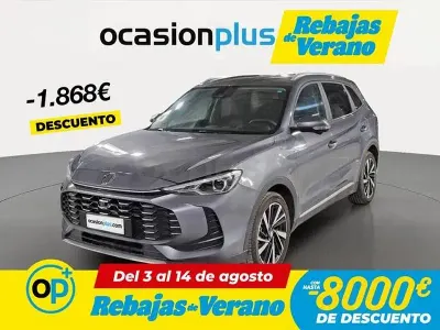 Usado MG ZS Luxury 197 CV (144 kW) 2025 Gris / plata SUV