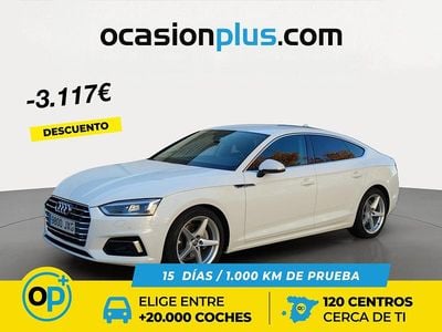 Usado Audi A5 Sport 190 CV (139 kW) 2017 Blanco Berlina