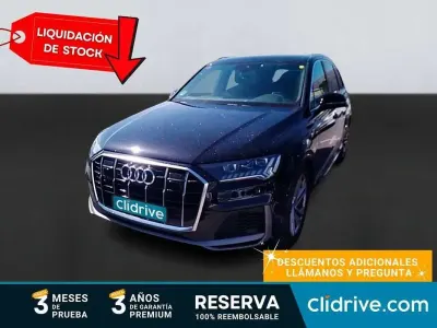 Begagnad Audi Q7 S-Line 286 HK (210 kW) 2021 Svart SUV