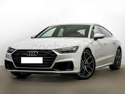 Usado Audi A7 Ambiente 286 CV (210 kW) 2019 Blanco Berlina