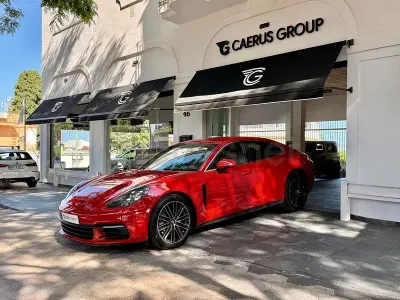 Usado Porsche Panamera 4S 440 CV (323 kW) 2017 Granate Utilitario