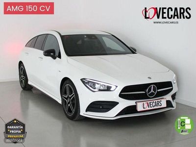 Blanco Usado 2021 Mercedes CLA200 Shooting Brake Familiar | 29.500 € (Caro)