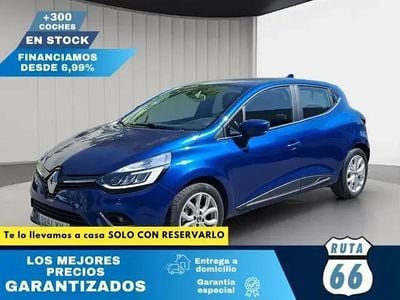 Begagnad Renault Clio IV LIMITED 90 HK (66 kW) 2019 Blå Sedan