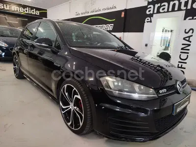 Usado VW Golf VII GTD 184 CV (135 kW) 2014 Negro Berlina