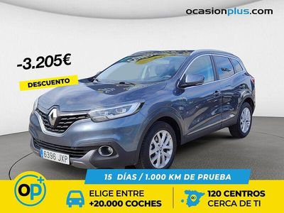Usado Renault Kadjar Zen 130 CV (95 kW) 2017 Gris SUV
