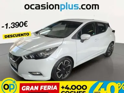 Usado Nissan Micra Acenta 92 CV (67 kW) 2021 Blanco Utilitario
