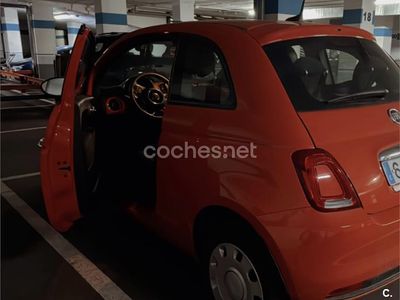 Usado Fiat 500 70 CV (51 kW) 2023 Naranja Berlina