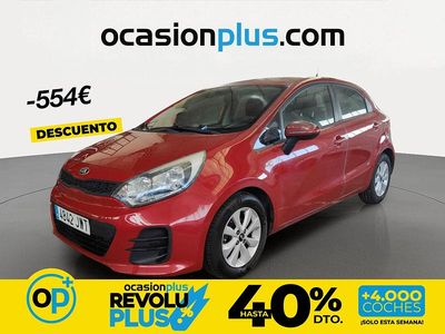 Usado Kia Rio 84 CV (61 kW) 2017 Rojo