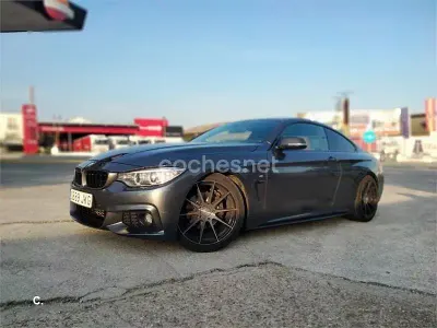 Usado BMW 420 Coupé Sport Line 190 CV (139 kW) 2015 Gris / plata Coupe