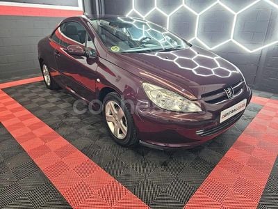 Granate Usado 2004 Peugeot 307 CC Descapotable | 5490 € (Precio justo)
