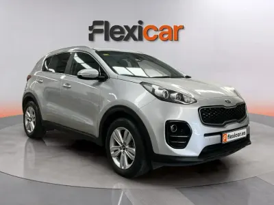 Usado Kia Sportage GT-Line 116 CV (85 kW) 2016 Gris SUV