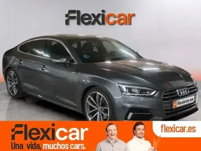 Usado Audi A5 Sportback 150 CV (110 kW) 2019 Gris Utilitario