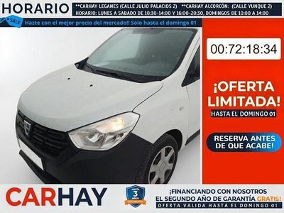 Usado Dacia Dokker Essentiel 95 CV (69 kW) 2021 Blanco Monovolumen