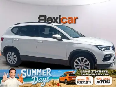 Usado Seat Ateca Style 150 CV (110 kW) 2022 Blanco SUV