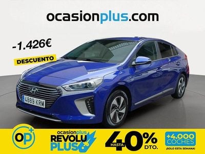 Usado Hyundai Ioniq 141 CV (103 kW) 2018 Azul Utilitario