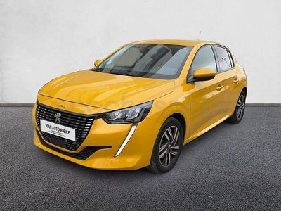 Usado Peugeot 208 Allure 100 CV (73 kW) 2021 Amarillo Utilitario