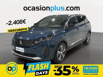 Usado Peugeot 5008 Allure 130 CV (95 kW) 2024 Azul SUV