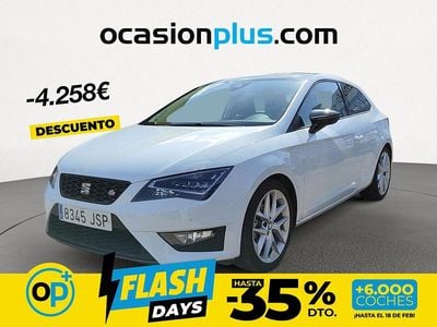 Usado Seat Leon FR 150 CV (110 kW) 2016 Blanco Berlina