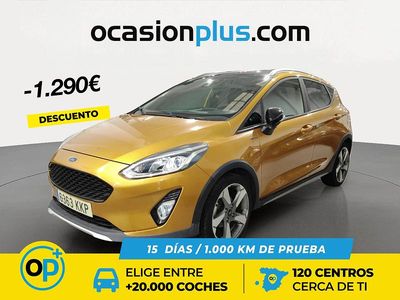 Usado Ford Fiesta Active 125 CV (91 kW) 2018 Amarillo Utilitario