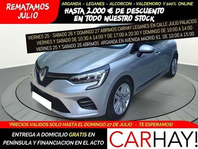 Usado Renault Clio V Business 90 CV (66 kW) 2021 Gris Berlina