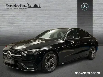Usado Mercedes C200 163 CV (119 kW) 2022 Negro Berlina