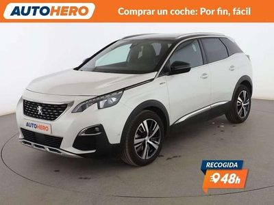 Blanco Usado 2020 Peugeot 3008 GT-line SUV | 15.142 € (Precio justo)