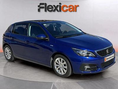 Usado Peugeot 308 Access 131 CV (96 kW) 2020 Azul Utilitario
