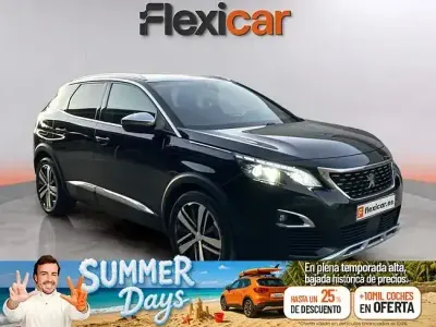 Usado Peugeot 3008 GT 180 CV (132 kW) 2018 Negro SUV