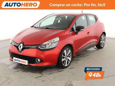 Usado Renault Clio IV 90 CV (66 kW) 2014 Rojo Berlina