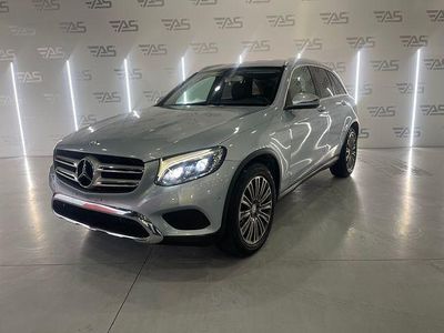 Usado Mercedes GLC250 AMG line 211 CV (155 kW) 2016 Gris / plata SUV