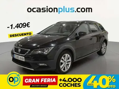 Usado Seat Leon 4Drive 184 CV (135 kW) 2018 Negro SUV