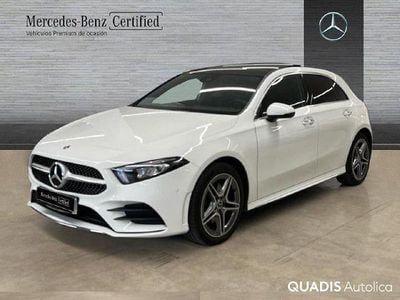 Usado Mercedes A250 218 CV (160 kW) 2022 Blanco polar Berlina