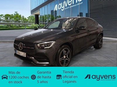 Usado Mercedes GLC300 245 CV (180 kW) 2020 Gris / plata Coupe