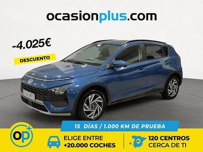 Usado Hyundai Bayon 100 CV (73 kW) 2024 Azul SUV